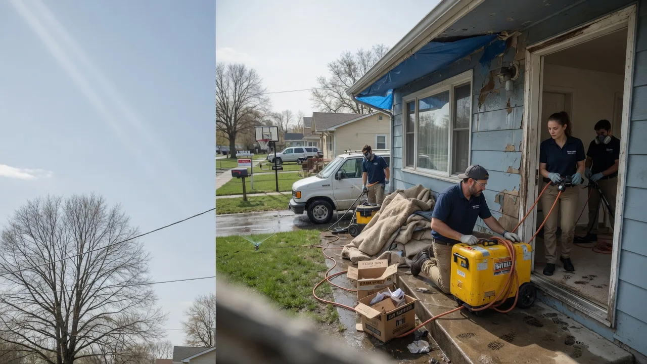 Basement Flood Cleanup in Chelsea, MI near me